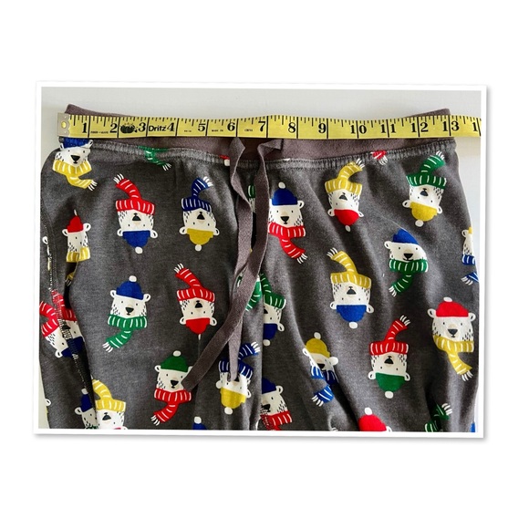 SALE - Women’s Hanna Andersson Polar Bear Winter Pajamas - Picture 12 of 14